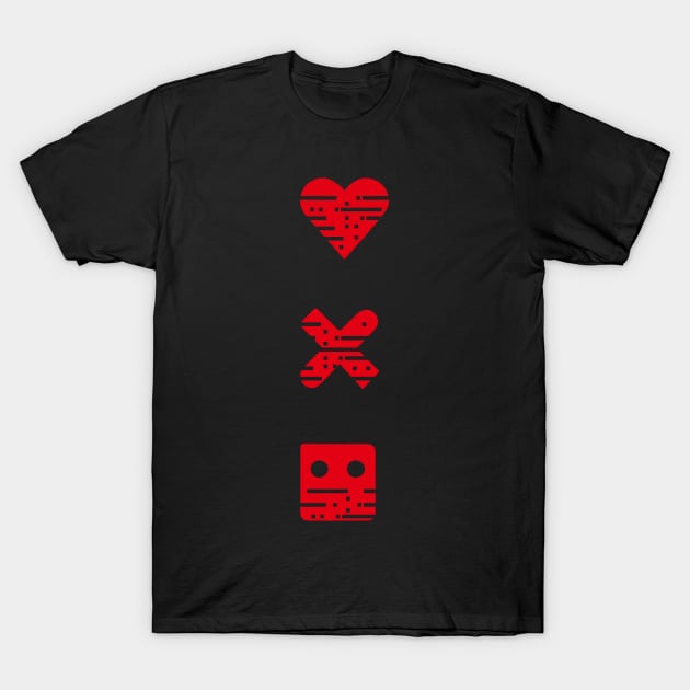 LOVE DEATH + ROBOTS T-Shirt by BrainDrainOnly